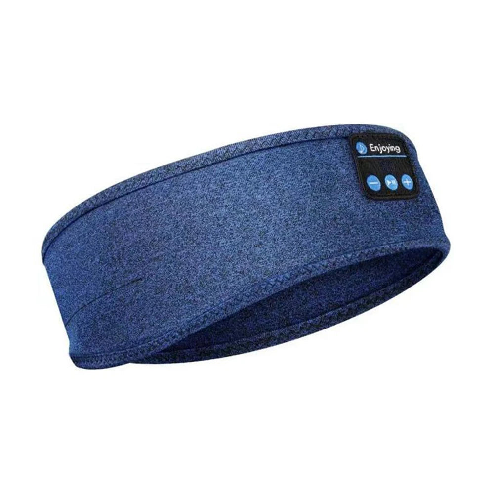 Premium Bluetooth Sports Headband Earphones with Integrated Music Playback and Sleep Mask Features