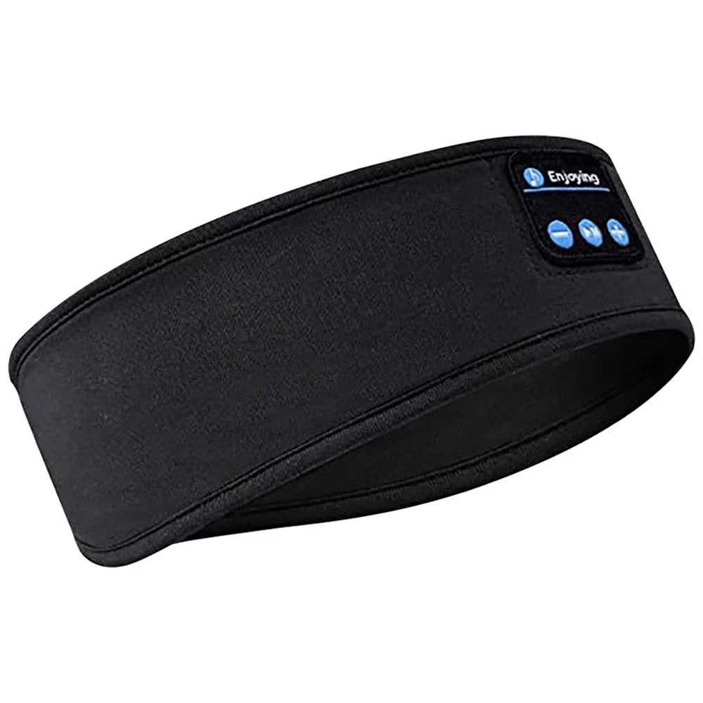 Premium Bluetooth Sports Headband Earphones with Integrated Music Playback and Sleep Mask Features