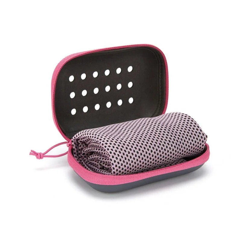 Premium Quick-Dry Cooling Towel - Soft, Breathable, and Highly Absorbent with Convenient Storage Box for Optimal Performance in Sports, Running, Yoga, and Gym Activities