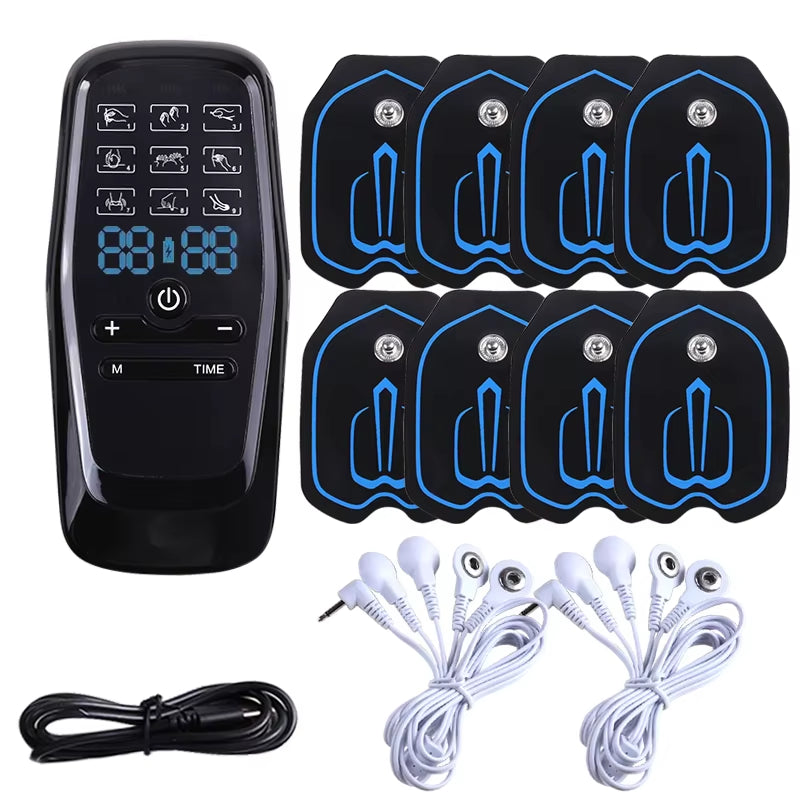 Advanced Electric Muscle Stimulator: TENS Therapy for Effective Pain Relief, Physiotherapy, and Relaxation Massage