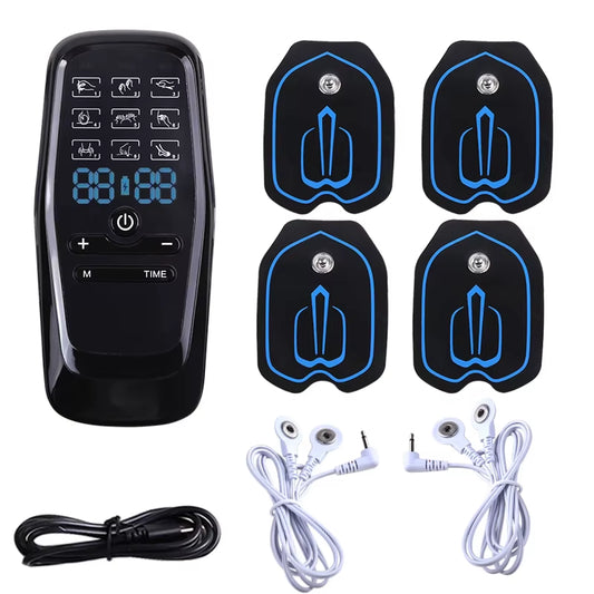 Advanced Electric Muscle Stimulator: TENS Therapy for Effective Pain Relief, Physiotherapy, and Relaxation Massage