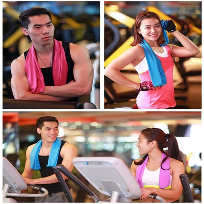 Premium Quick-Dry Cooling Towel - Soft, Breathable, and Highly Absorbent with Convenient Storage Box for Optimal Performance in Sports, Running, Yoga, and Gym Activities